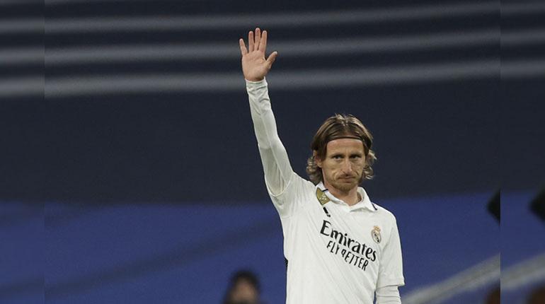 Luka Modric segna il sesto gol stagionale con il Real Madrid